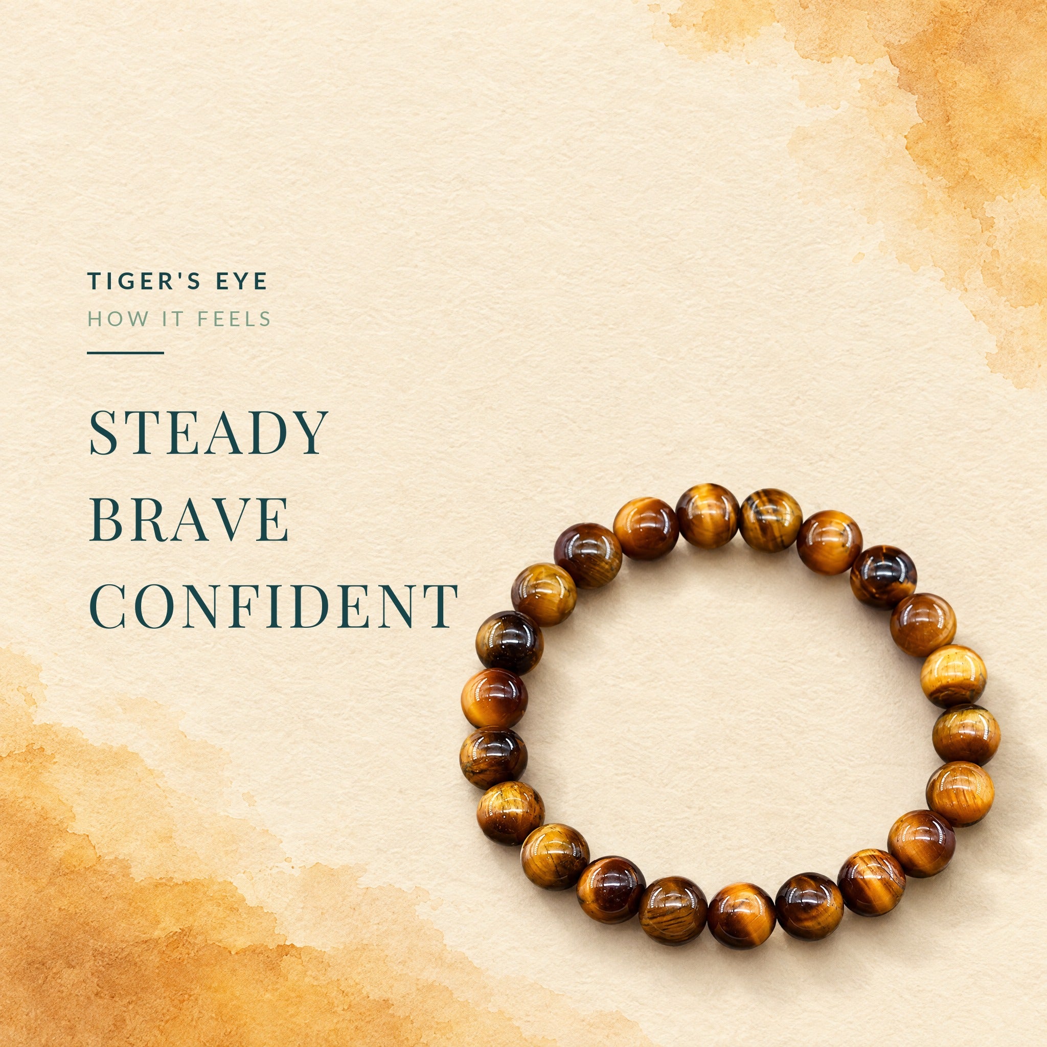 Tiger's eye: how it feels